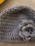 Dorinne Crochet Flower Hat – Winter Edition